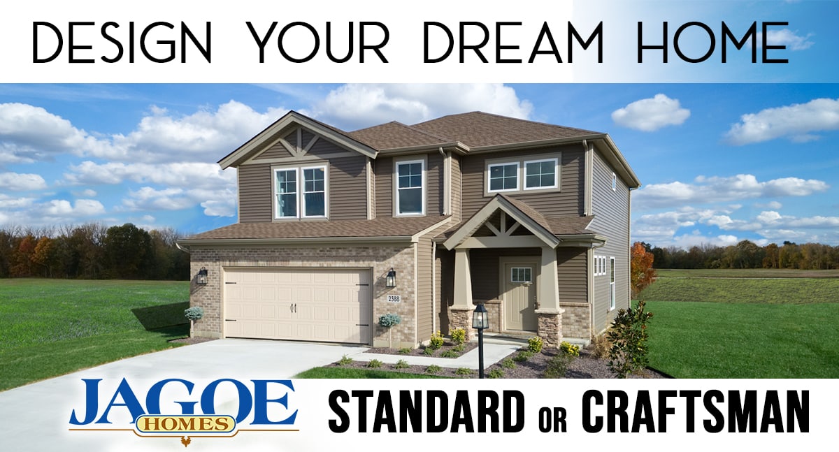 Jagoe Homes Design Your Dream Home - Standard or Craftsman Style Homes