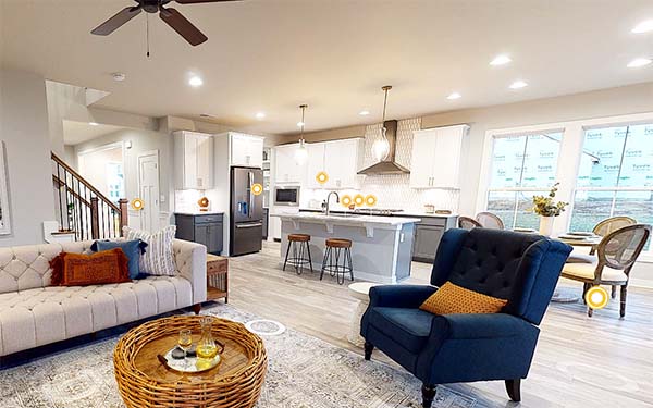 Revolution Farmhouse with 3rd Bay Garage - McCutchan Trace