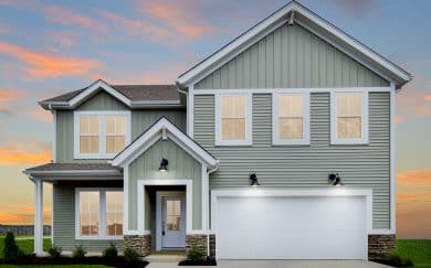 Patriot-FH-Exterior-Dusk-BWB Patriot Farmhouse Exterior