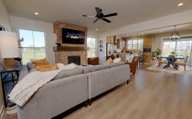 Revolution Farmhouse Model Home - Preserve at Dove Point