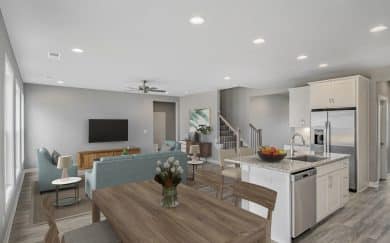 Revolution Farmhouse - Living Room