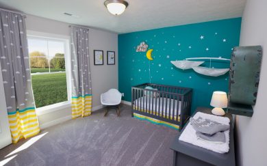 Bedroom 2 Bedroom 2 with closet in the Cumberland Craftsman floor plan by Jagoe Homes