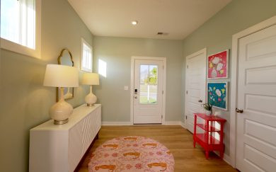 Foyer Foyer of the Cumberland Farmhouse floor plan by Jagoe Homes