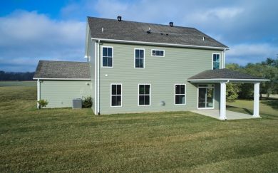 Revolution Farmhouse with 3rd Bay Garage Exterior