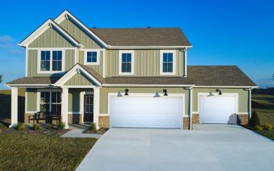 Revolution Farmhouse with 3rd Bay Garage Exterior