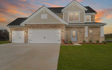 National_Craftsman_3-Car_Dusk National Craftsman Exterior