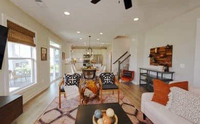 Open floorplan