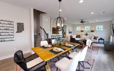 Open floorplan