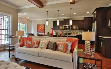 Ronald Reagan Living Area