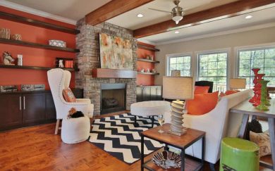 Ronald Reagan Living Area