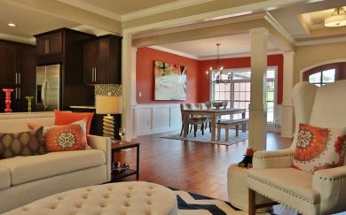 Ronald Reagan Living Area