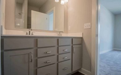 Summit Craftsman - Jagoe Homes Summit Master Bathroom