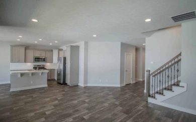 Summit Craftsman - Jagoe Homes Summit Living Area