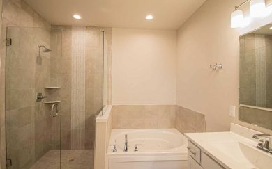 Walnut Master Bathroom