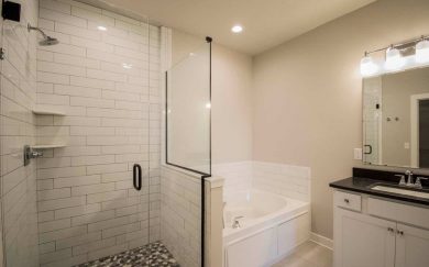 Walnut Master Bathroom