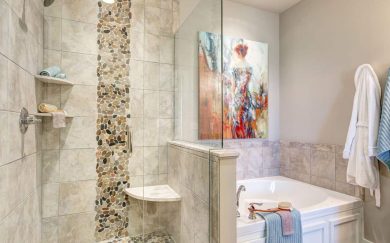 Walnut Master Bathroom