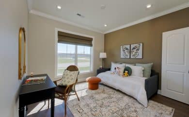 Bedroom 2 Bedroom 2 with closet in the Carolina Craftsman floor plan by Jagoe Homes