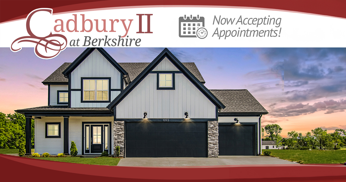 Cadbury at Berkshire II Cover Image cadbury at berkshire II now selling newburgh indiana new homes