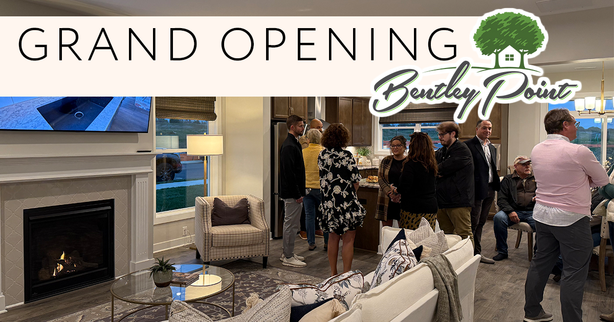 bentley point model home grand opening henderson kentucky new homes