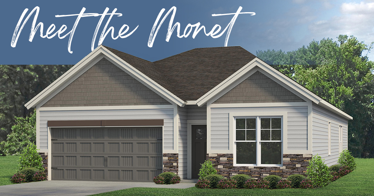 meet monet craftsman bowling green kentucky new homes floorplan first time home buyer