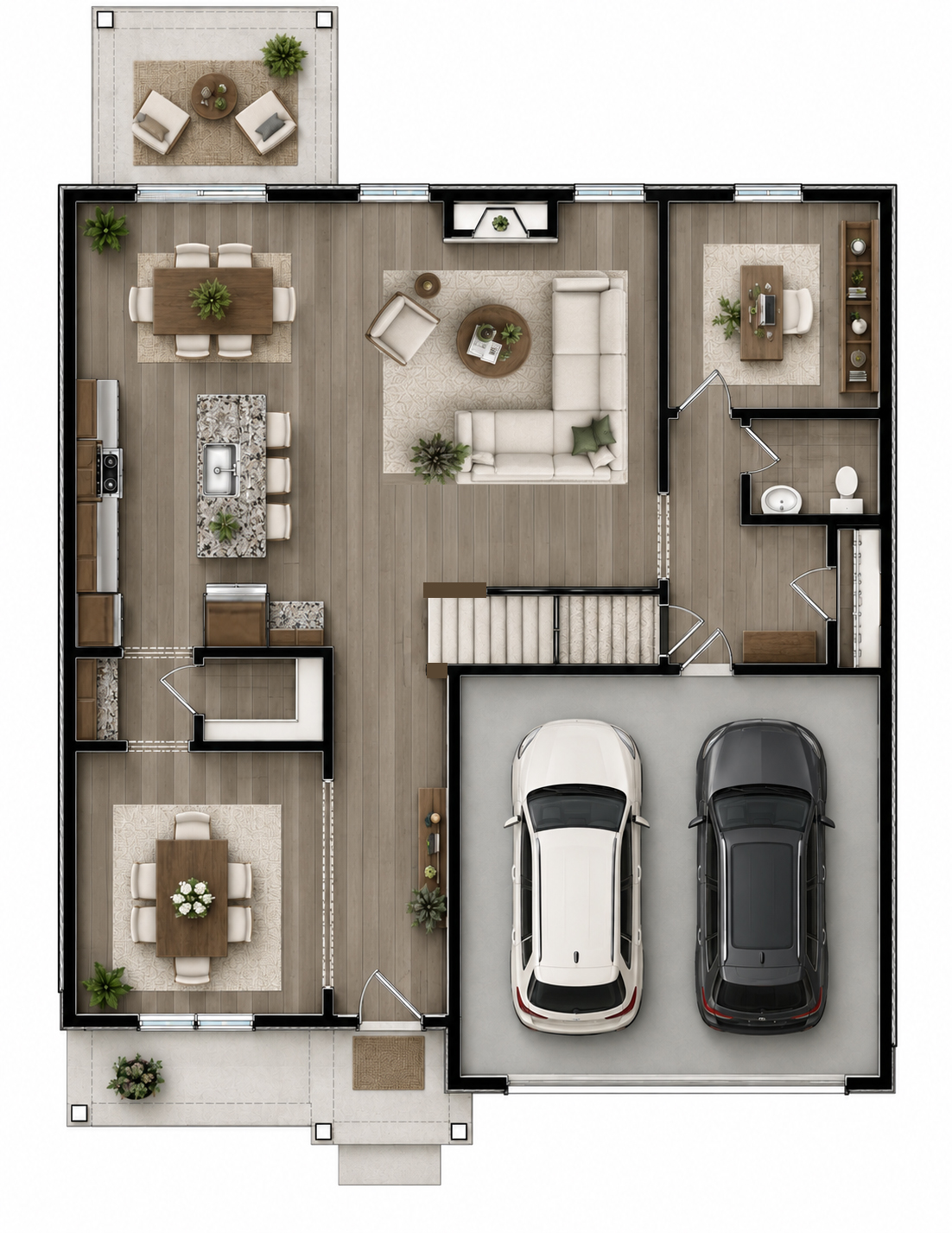 45 MDP First Floor Floorplanrevolution craftsman meadows dove point alvaton kentucky