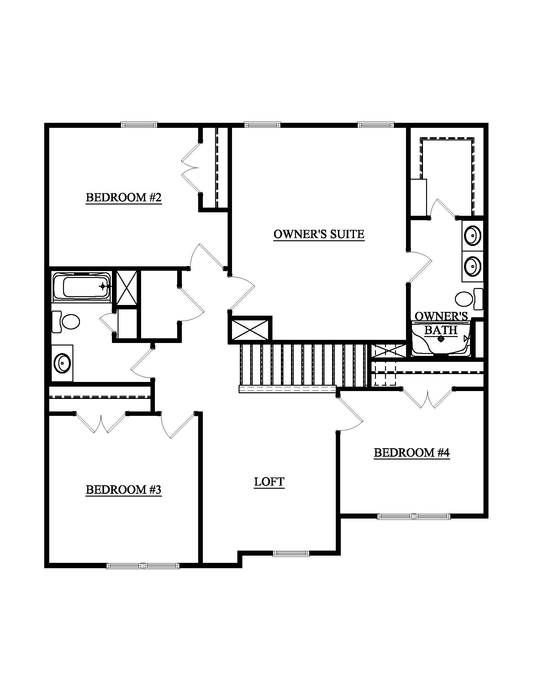 196 MCT 2nd Story Floorplancumberland modern mccutchan trace evansville indiana