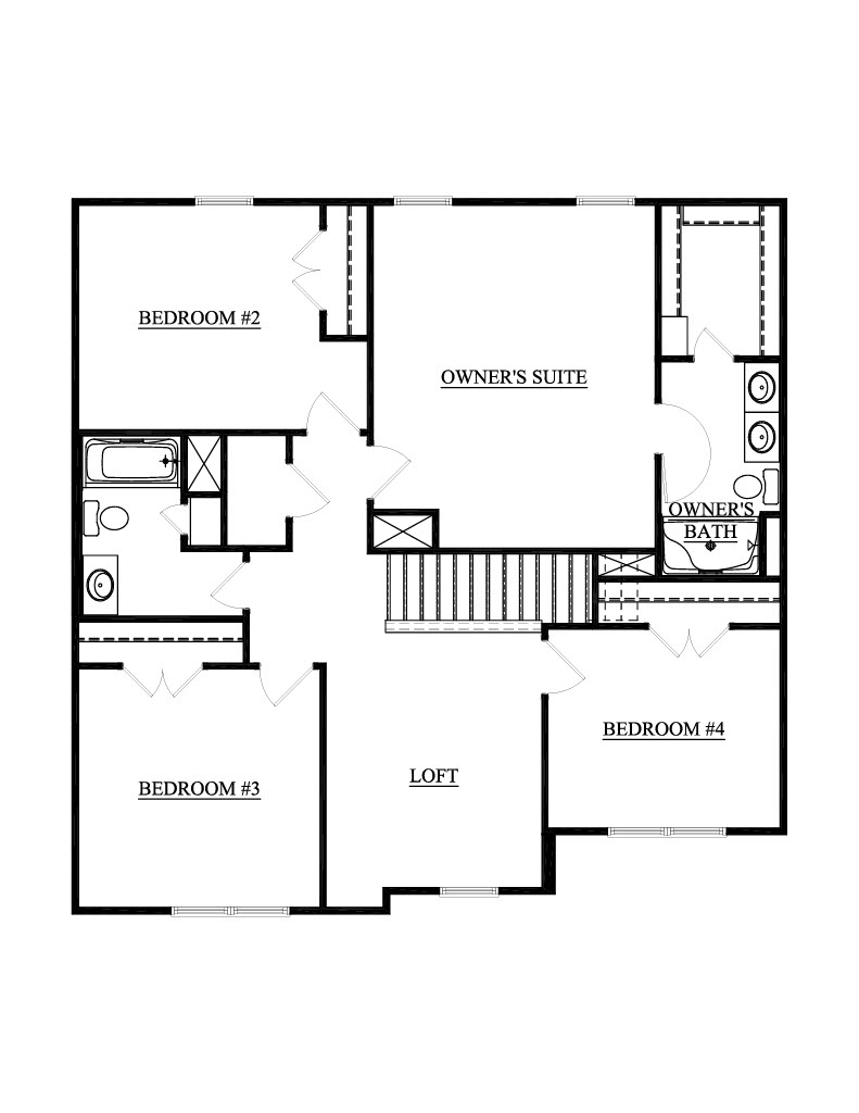291 MH 2nd Story Floorplancumberland modern magnolia hills bowling green kentucky