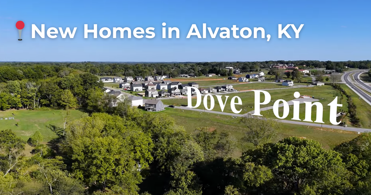 new homes alvaton kentucky dove point