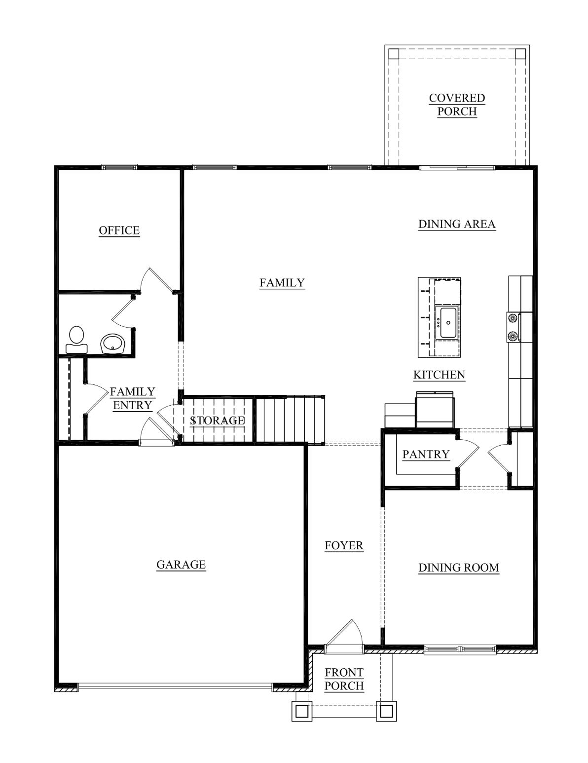 134 PW 1st Story Floorplan