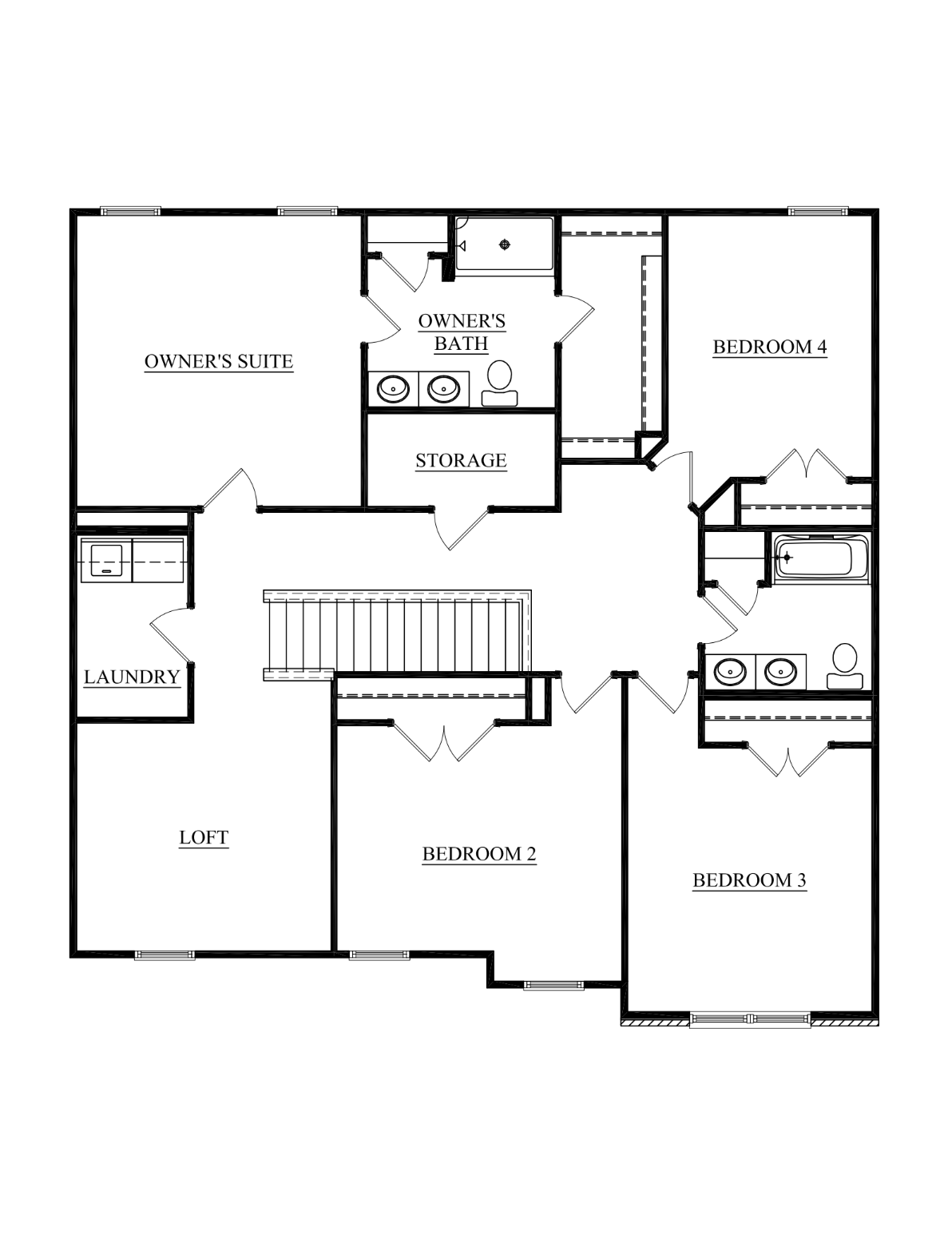 134 PW 2nd Story Floorplan