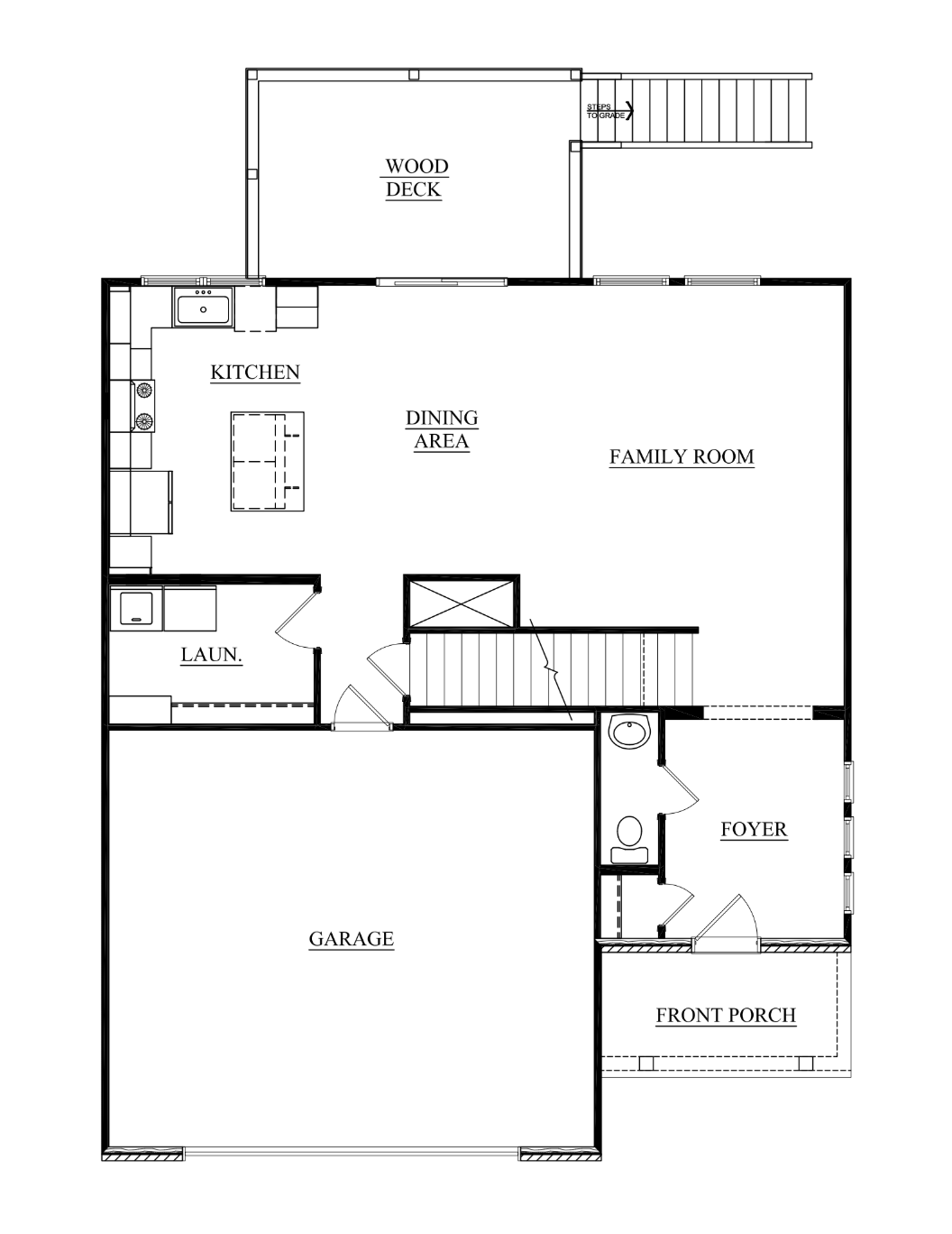 44 WRC 1st. Story Floorplancumberland craftsman basement westridge commons evansville indiana