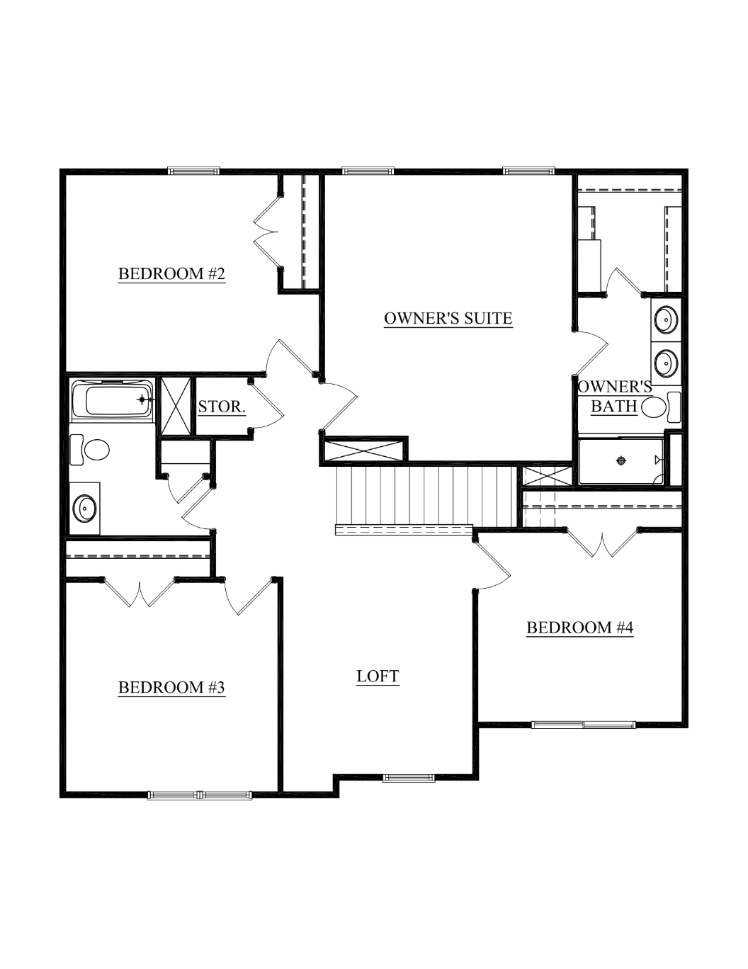 44 WRC 2nd Story Floorplancumberland craftsman basement westridge commons evansville indiana
