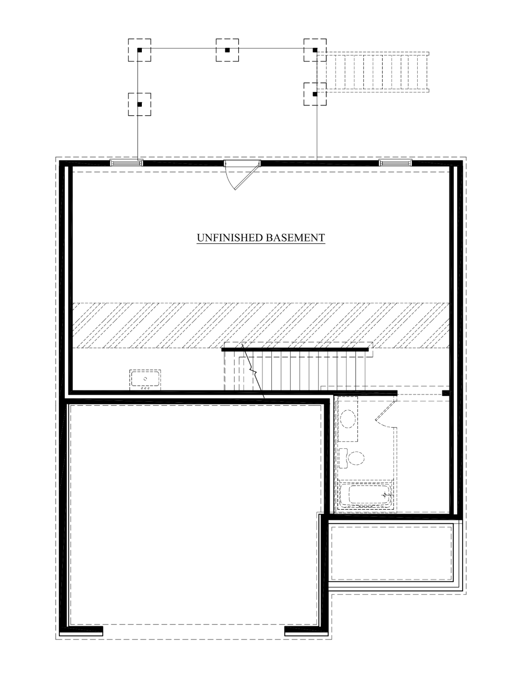 44 WRC Basement Floorplancumberland craftsman basement westridge commons evansville indiana
