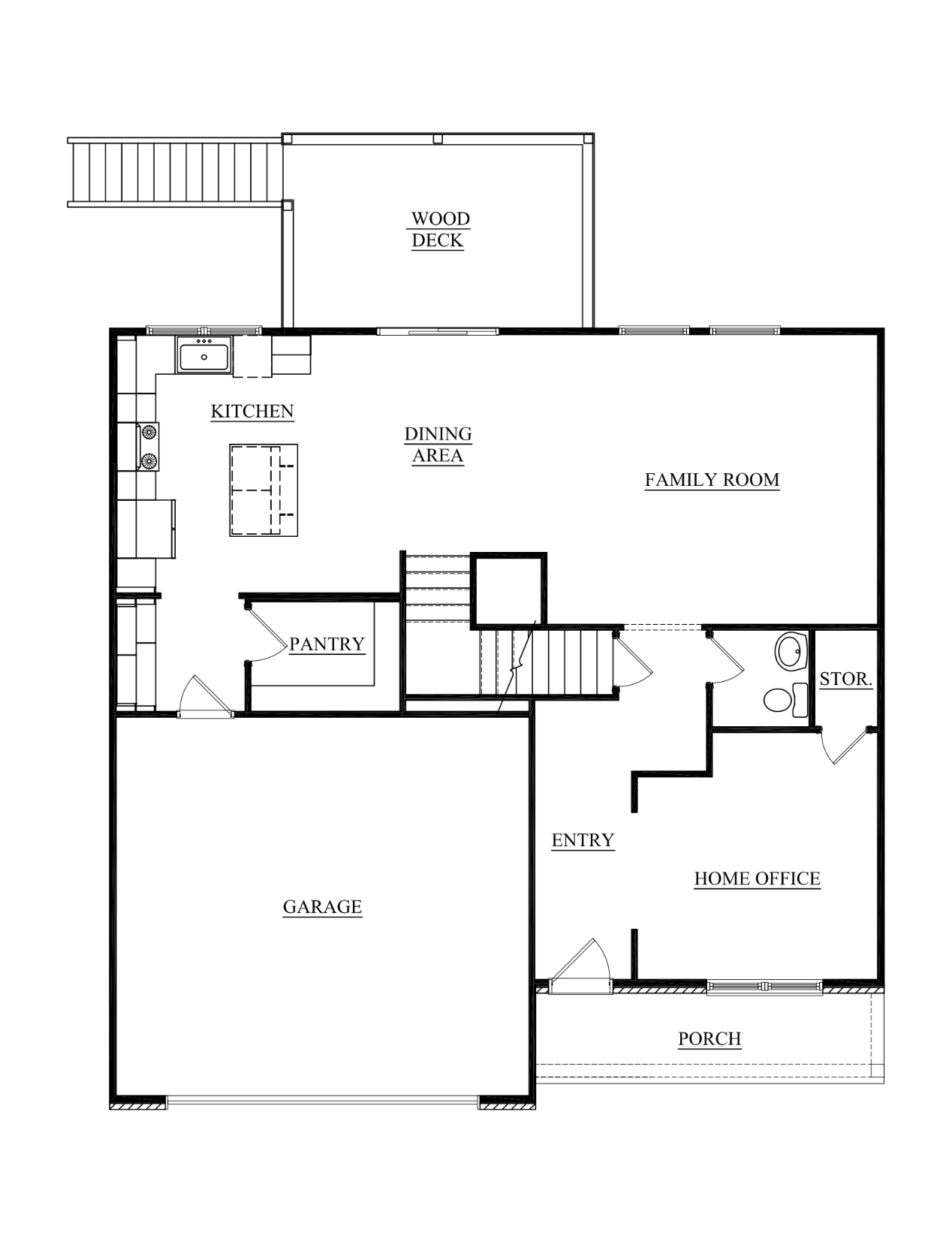 45 WRC 1st Story Floorplanpatriot craftsman westridge commons evansville indiana
