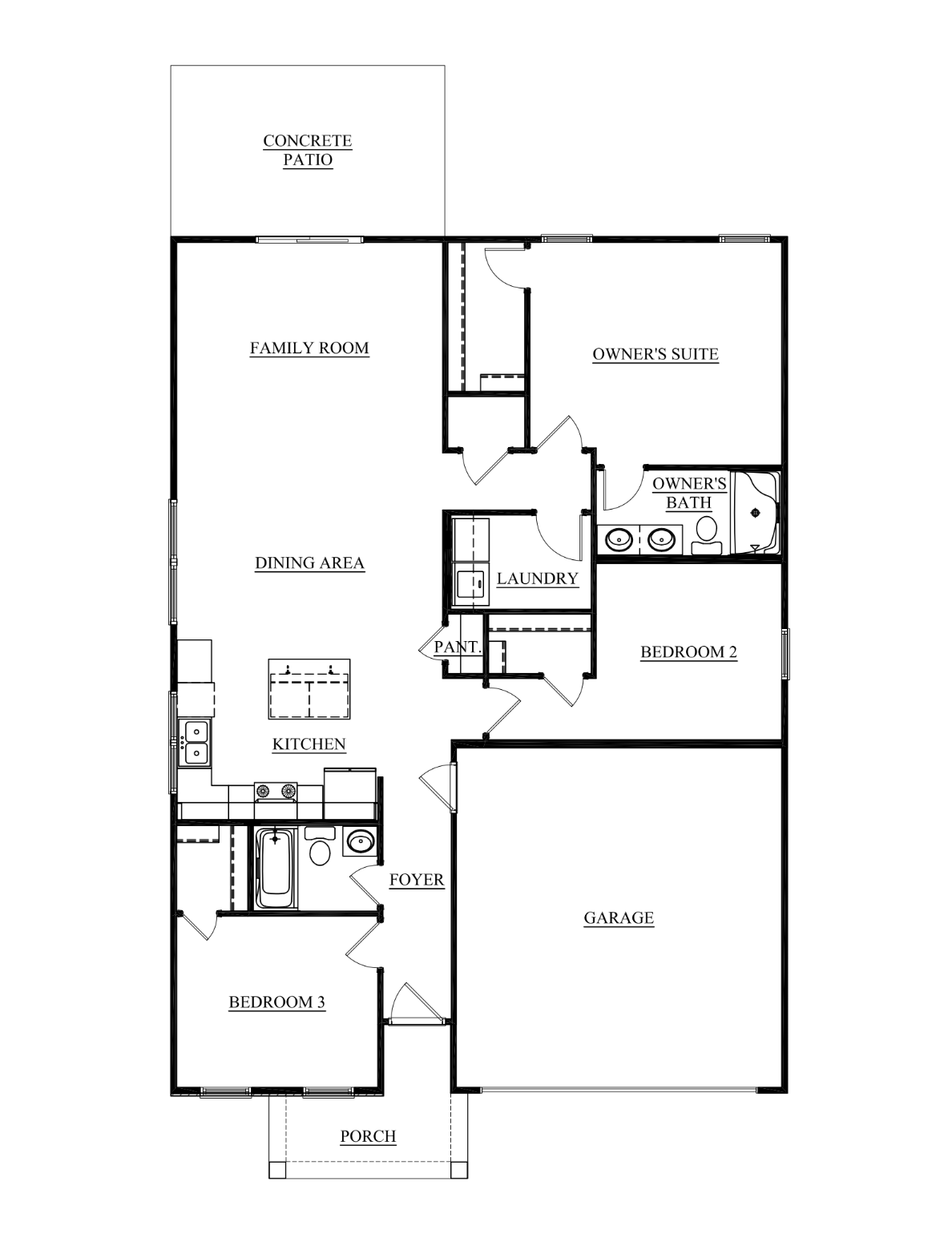 126 ESB 1st Story Floorplanleonardo craftsman essex berkshire newburgh indiana