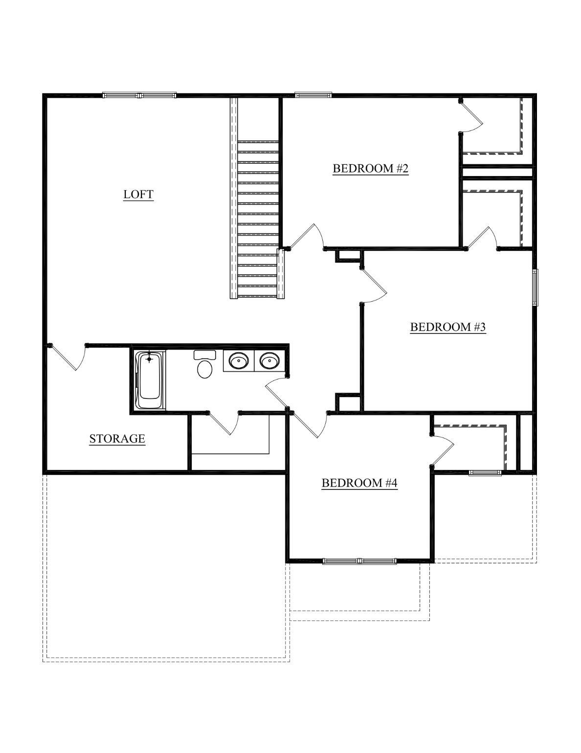 38 HBP 2nd Story Floorplannational craftsman highlands bentley point henderson kentucky