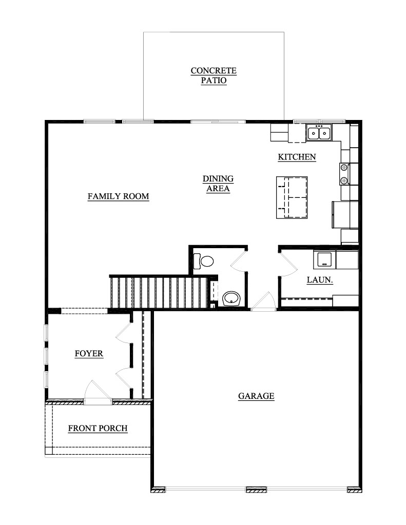 100 PW 1st Story Floorplancumberland modern pebble wood owensboro kentucky