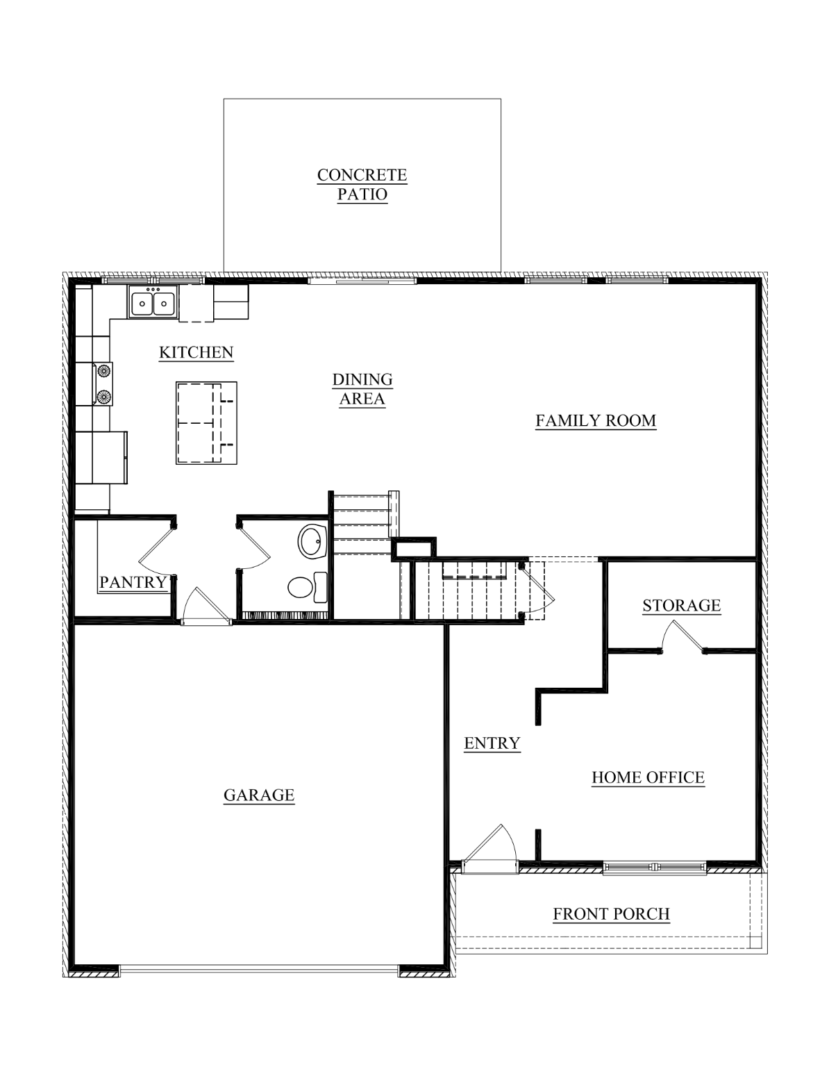156 ASPC 1st Story Floorplanpatriot craftsman acadia south park commons bowling green kentucky