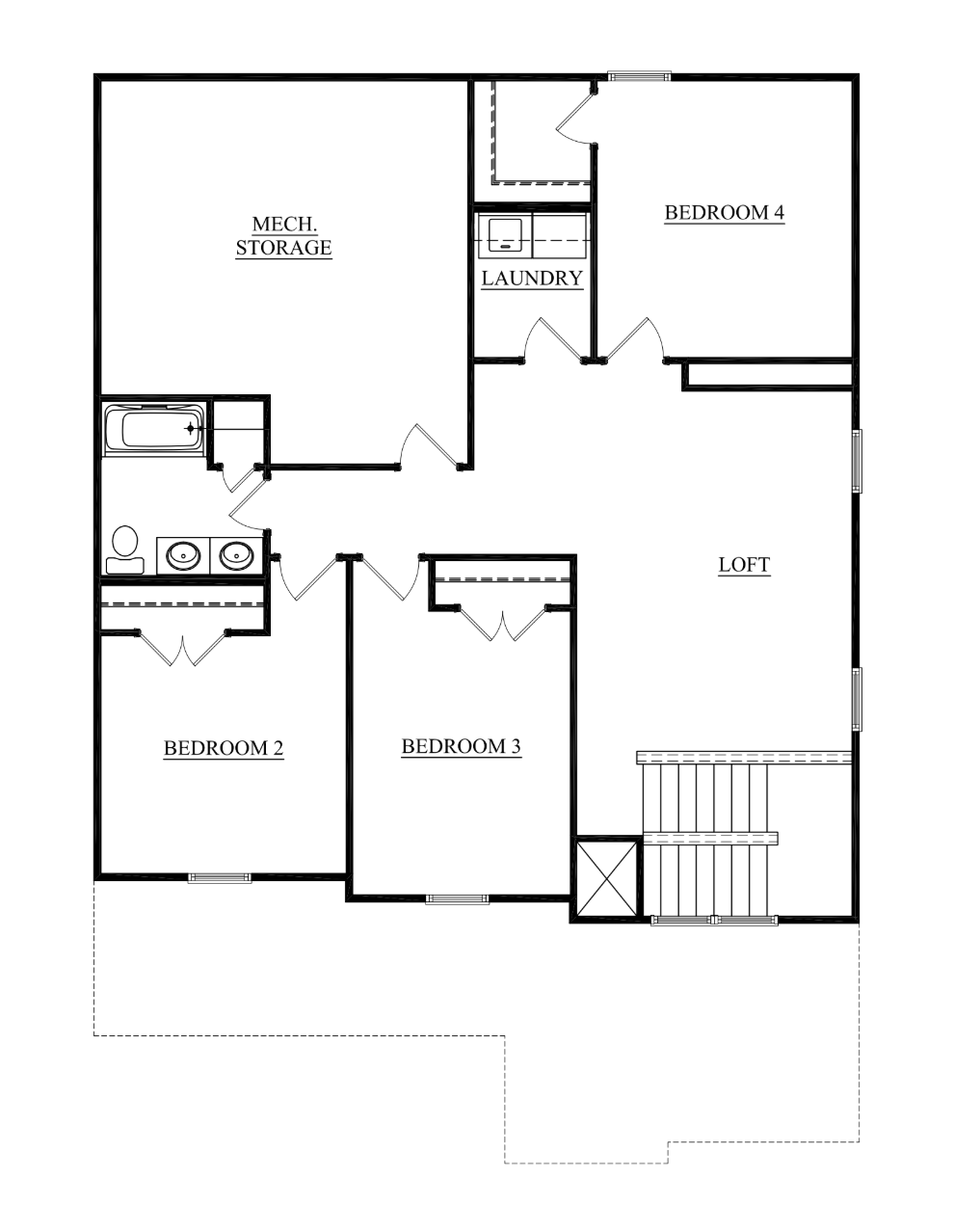 82 TEHS 2nd Story Floorplanlexington craftsman enclave heatherstone owensboro kentucky