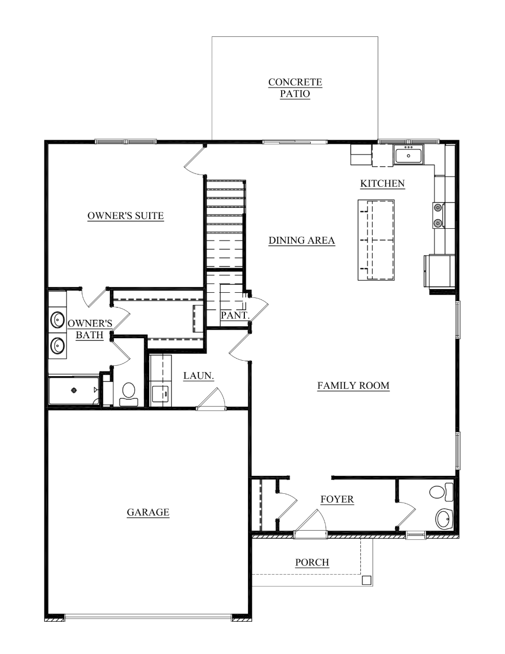 9 CBB 1st Story Floorplannational craftsman cadbury berkshire newburgh indiana