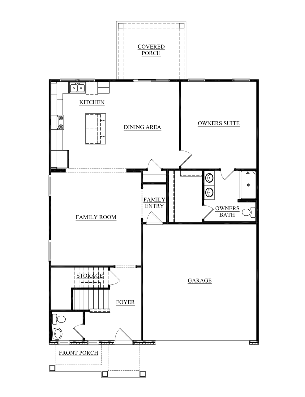 99 PW 1st Story Floorplanlexington craftsman pebble wood owensboro kentucky
