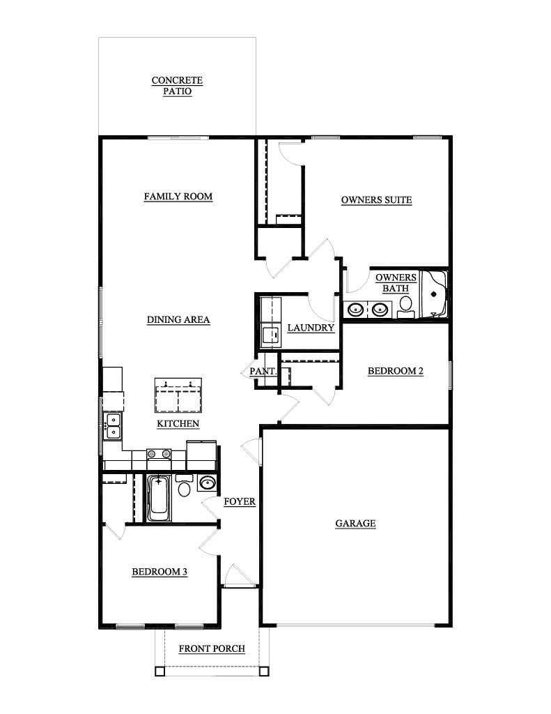 165 RBP 1st Story Floorplan