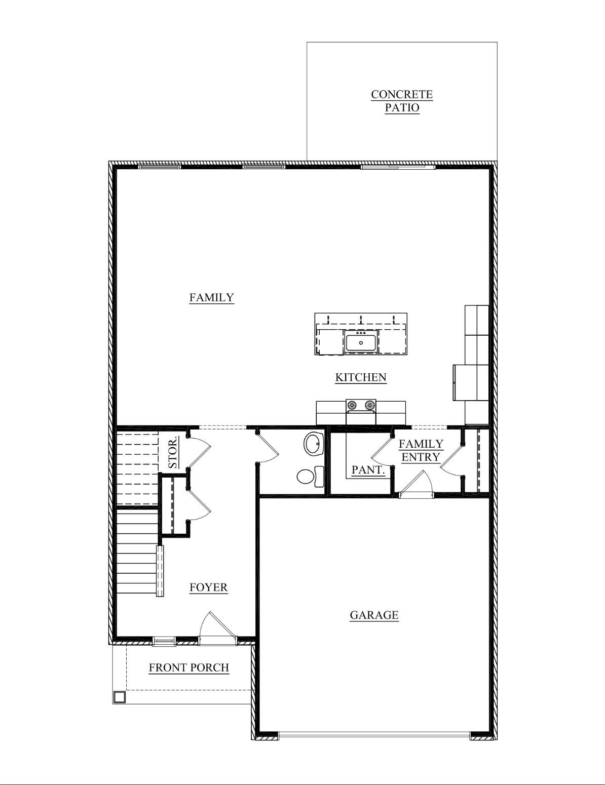 247 MH 1st Story Floorplanmorgan craftsman magnolia hills bowling green kentucky