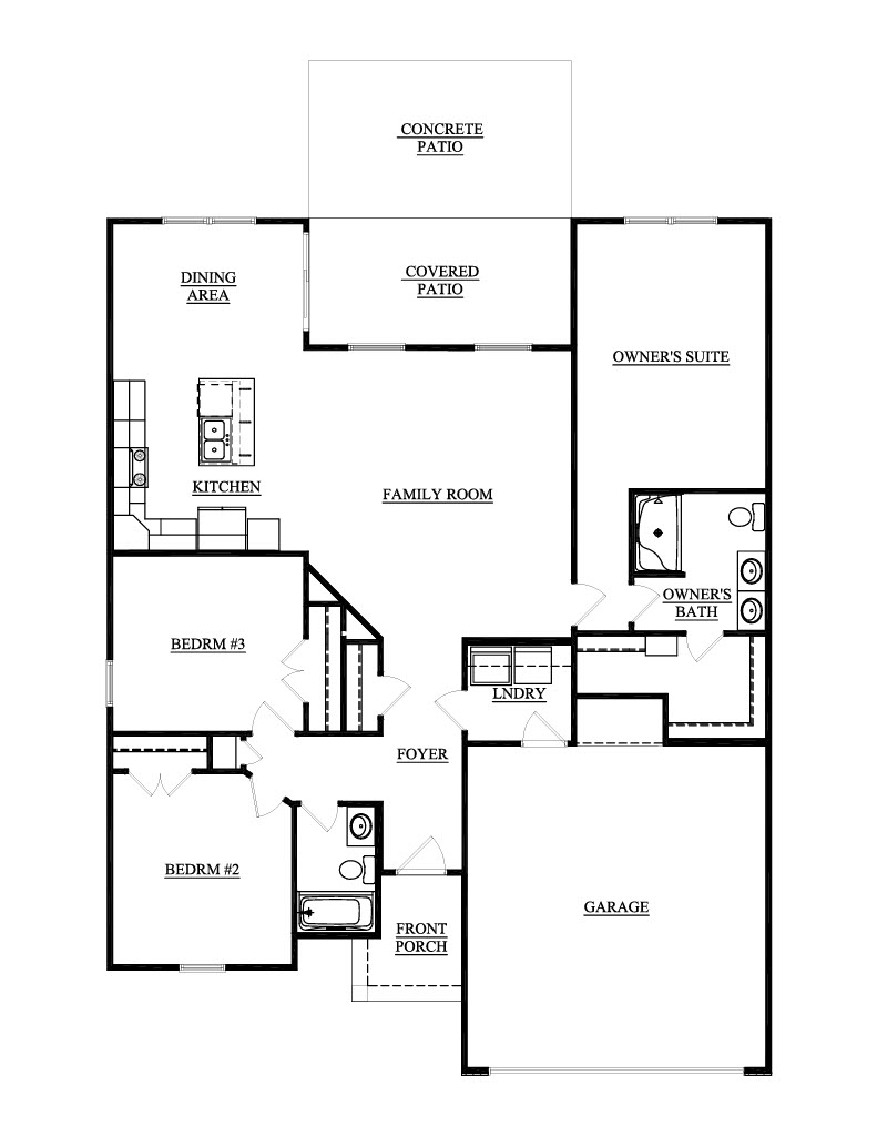 79 GFC 1st Story Floorplansummit farmhouse goldfinch cove evansville indiana