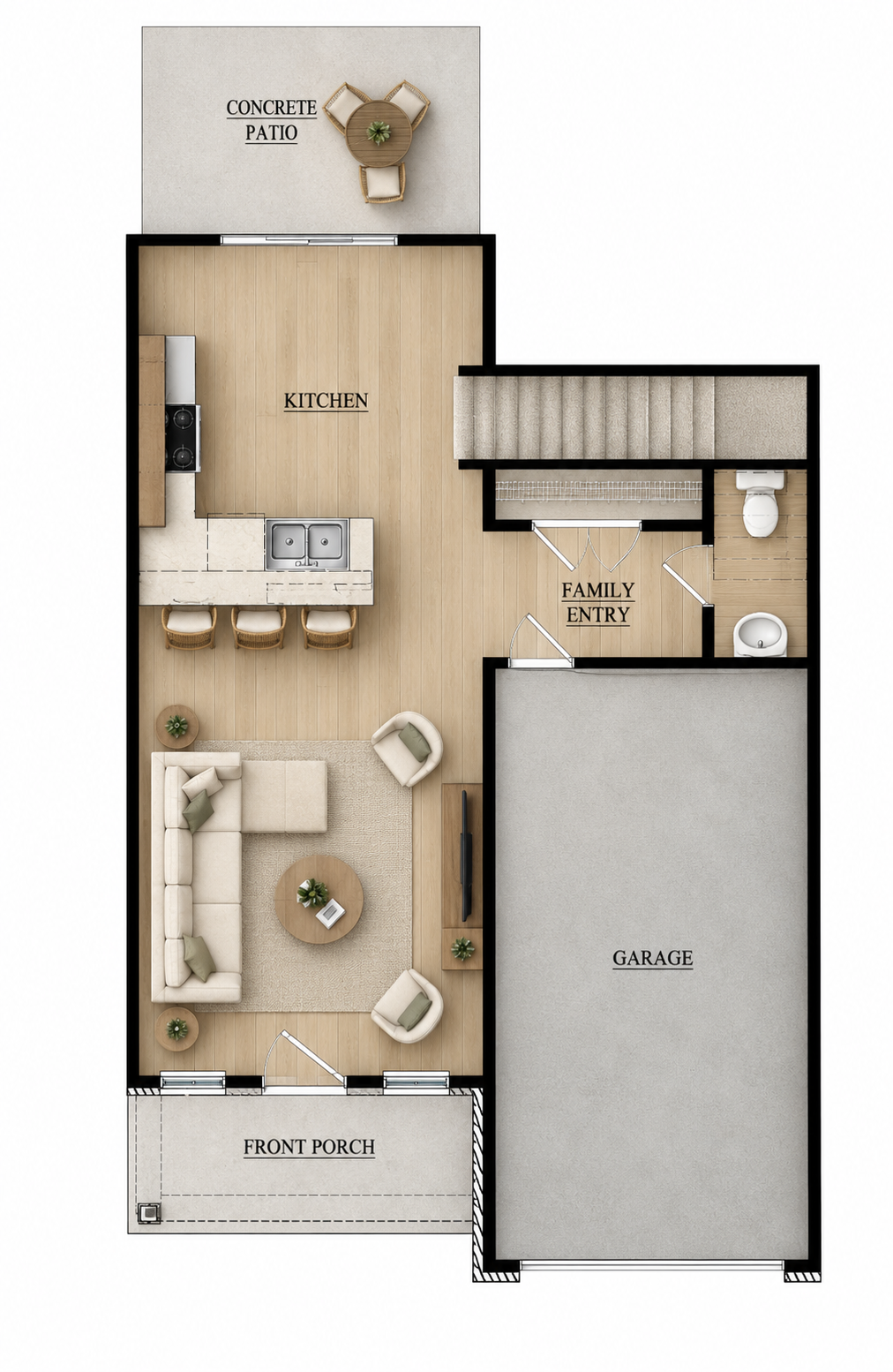 1 SVS First Floor Render Floorplanazalea silverstone bowling green kentucky
